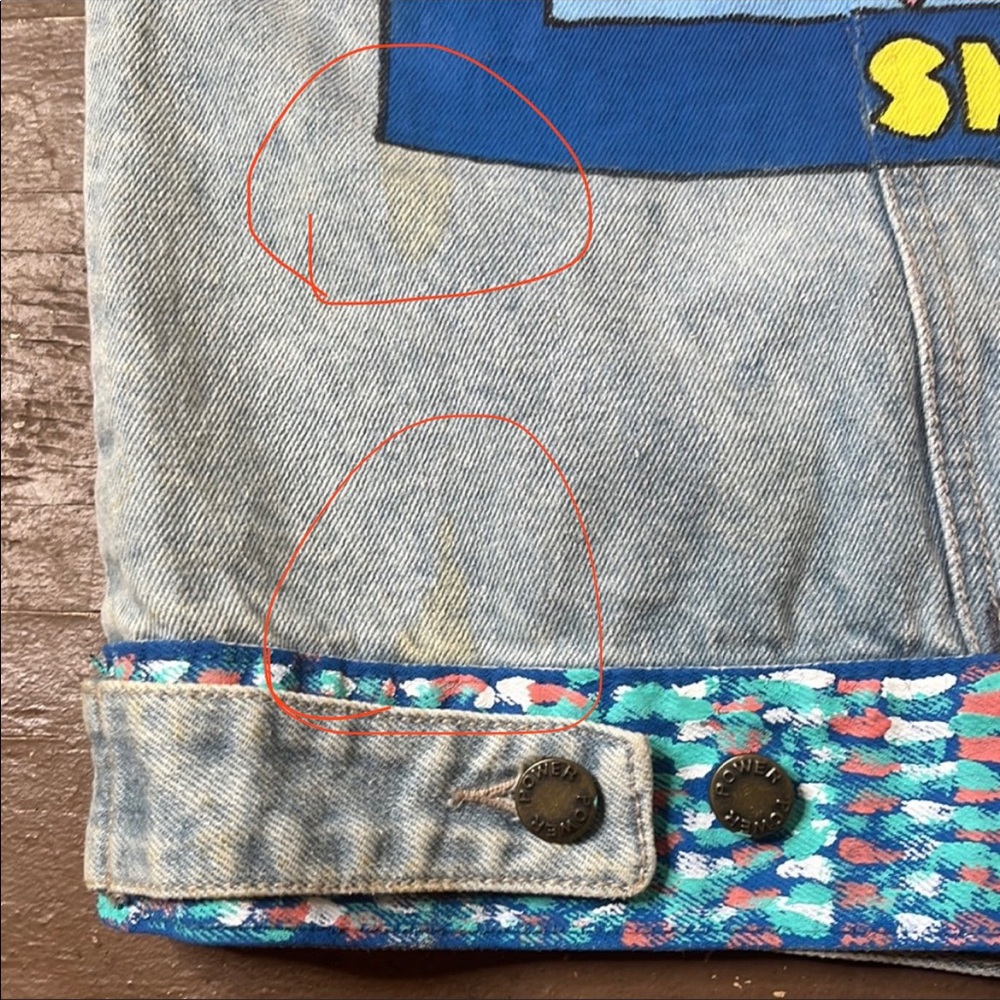 Vintage 90’s denim jacket - Picture 10 of 16
